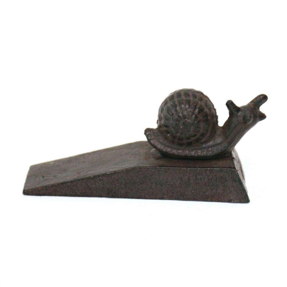 Cast Iron Snail Door Stop